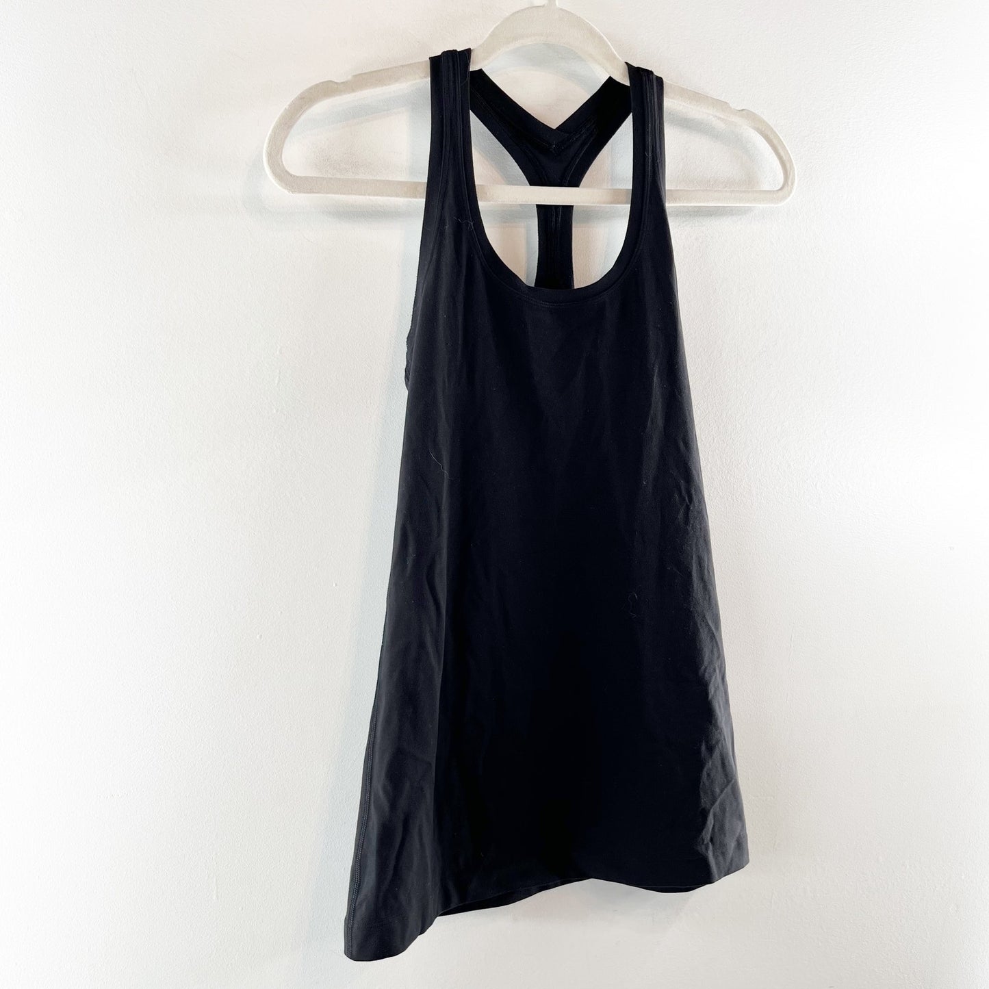 Lululemon Cool Racerback Fitted Tank Top Black Small