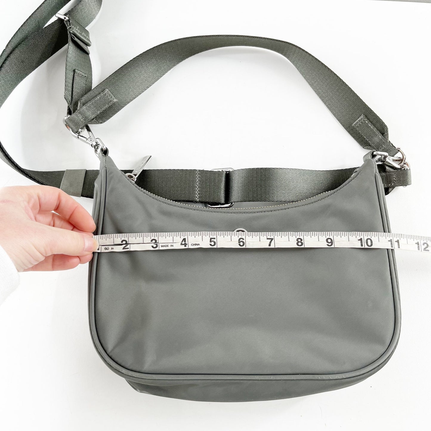 Lululemon Mini Adjustable Shoulder Bag Purse 3L Sage Green