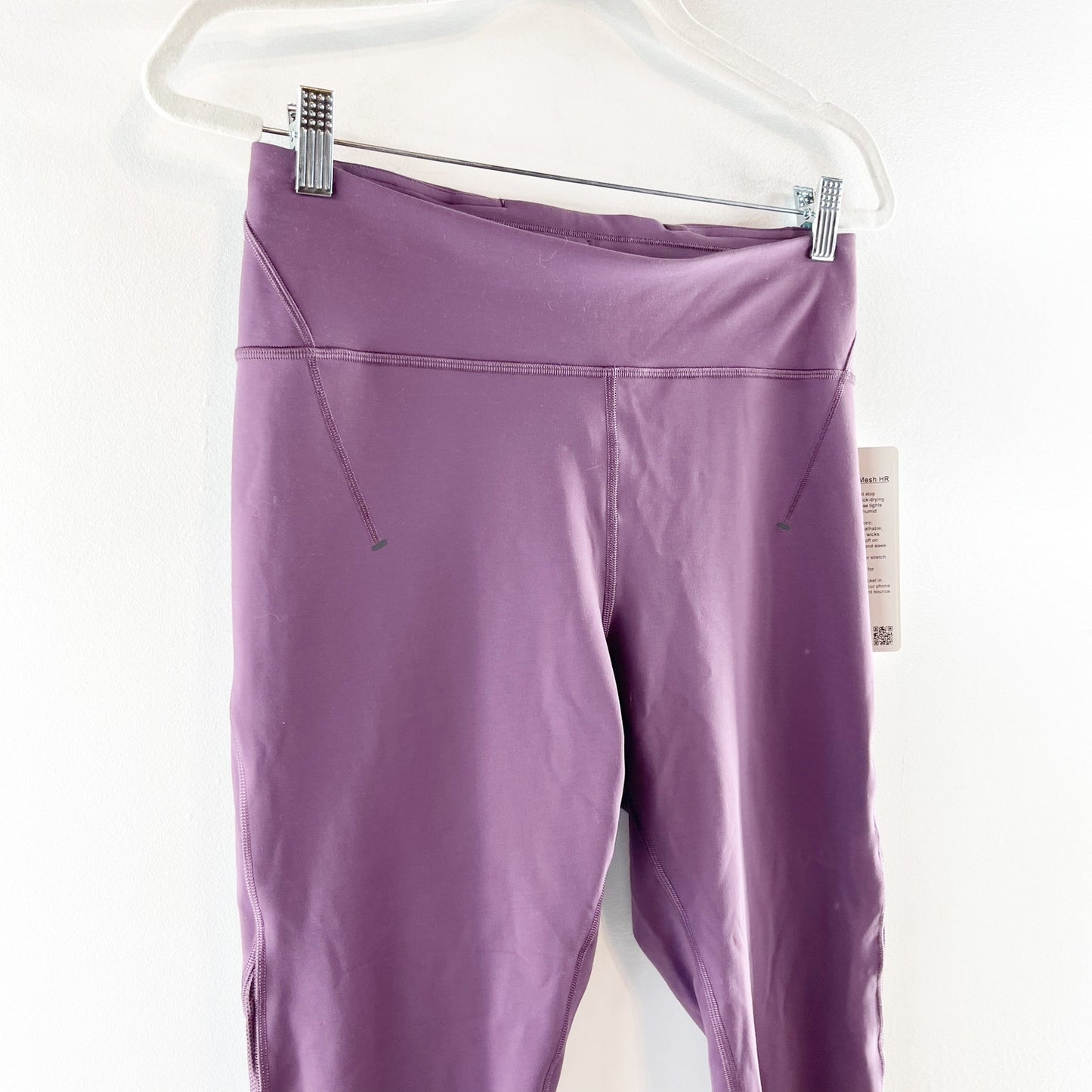 Lululemon Everlux and Mesh High-Rise Tight Leggings 25" Grape Thistle Purple 10