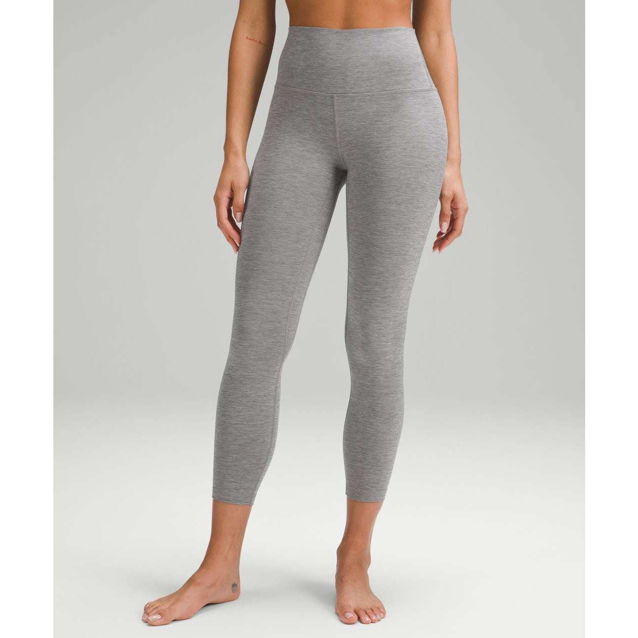 Lululemon Align High-Rise Pant Leggings 25" Heathered Core Medium Grey 8