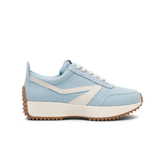 Dolce Vita DV Braiden Low Top Running Sneaker Shoes Light Blue White 8