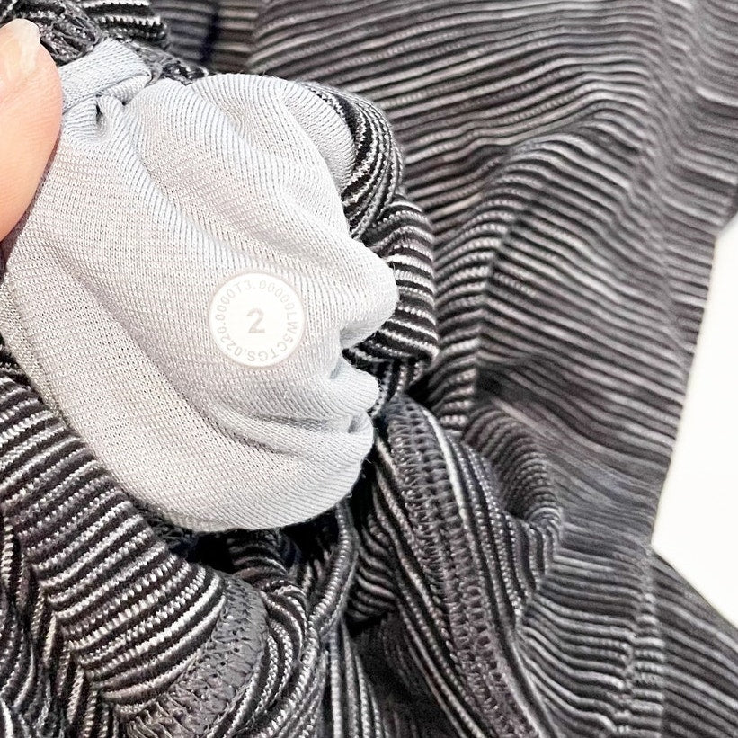 Lululemon Align Pant 28" Wee Are From Space Dark Carbon Ice Gray 2