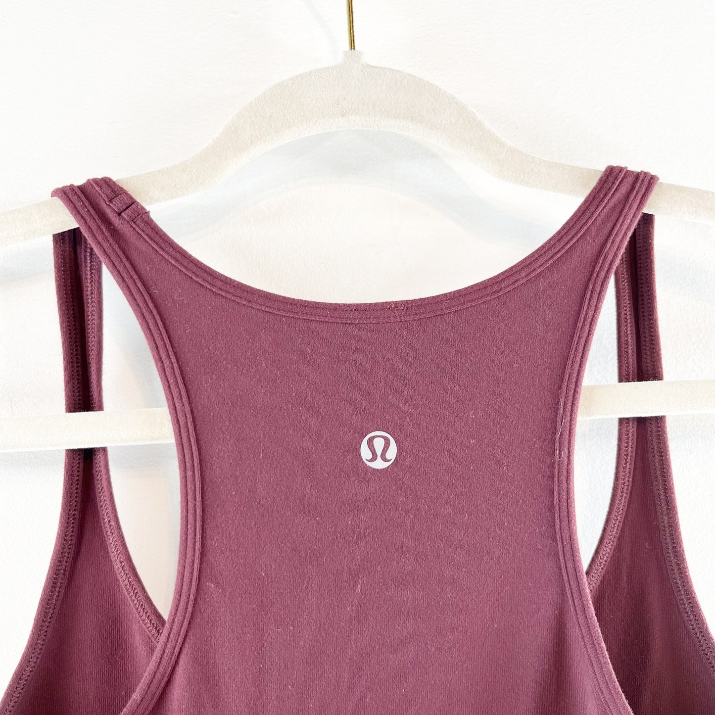 Lululemon Cool Racerback Tank Top Burgundy Maroon Small