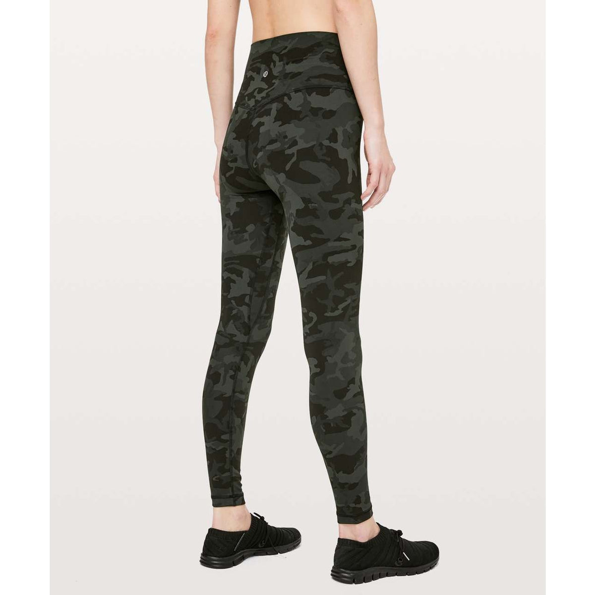 Lululemon Align Legging Pant Full Length 28" Incognito Camo Multi Gator Green 4