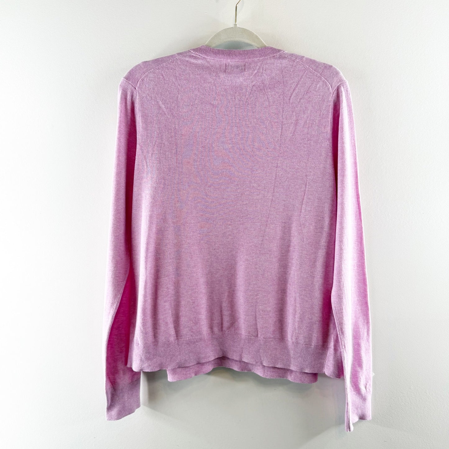 J. Crew Classic Crewneck Shell Tank and Matching Classic Cardigan Sweater Pink