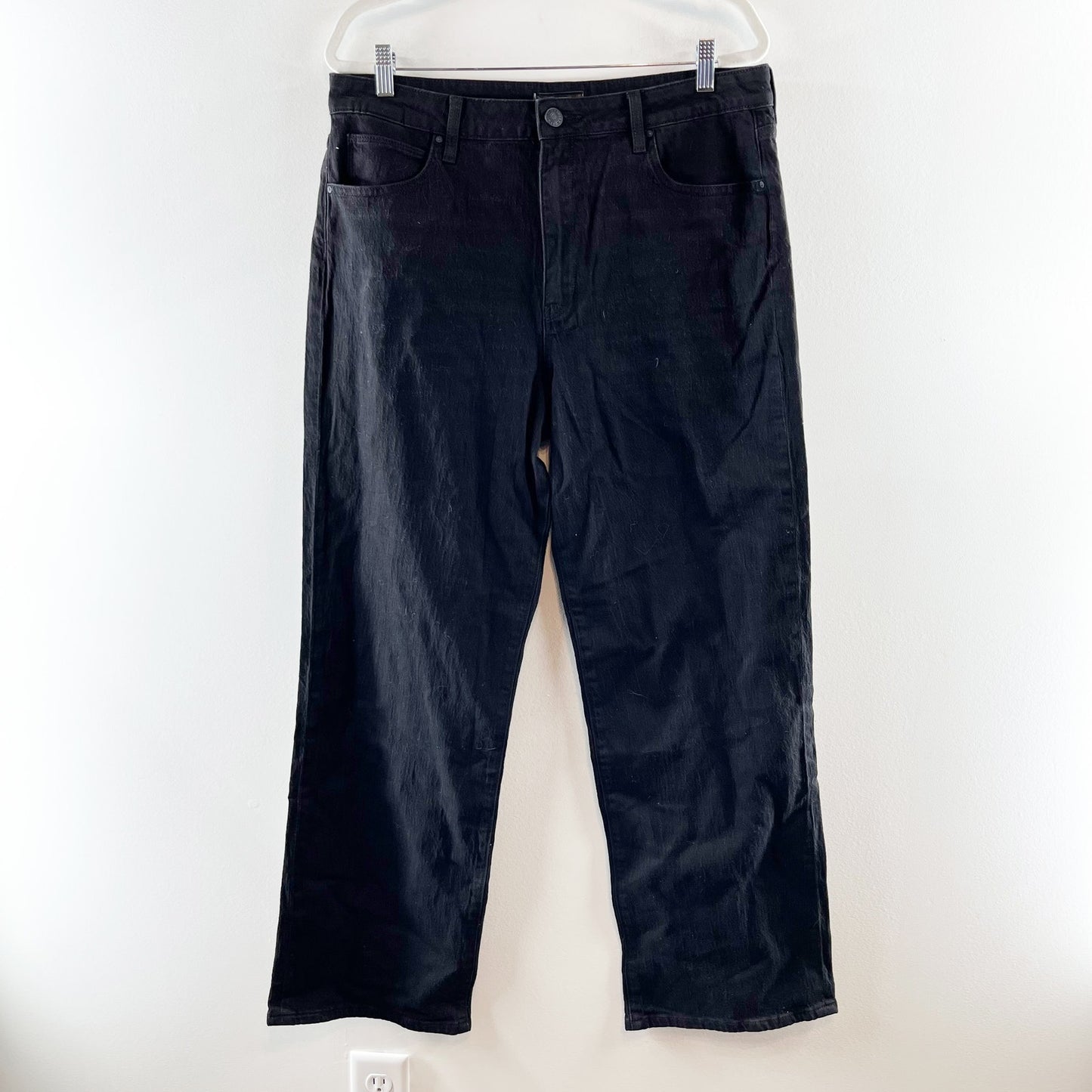 Kut From The Kloth Sienna High Rise Wide Leg Jeans Black 32 / 14