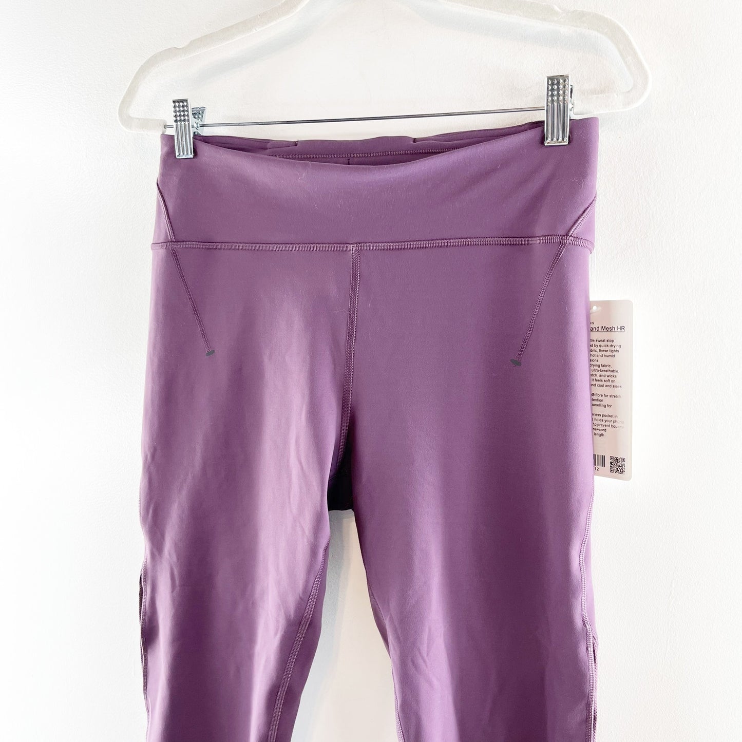 Lululemon Everlux and Mesh High-Rise Tight Leggings 25" Grape Thistle Purple 10
