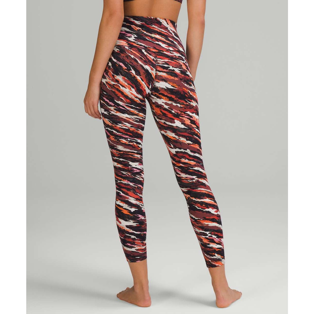 Lululemon Lunar New Year Align High-Rise Pant 25" Tiger Tide Smoky Red Multi 6