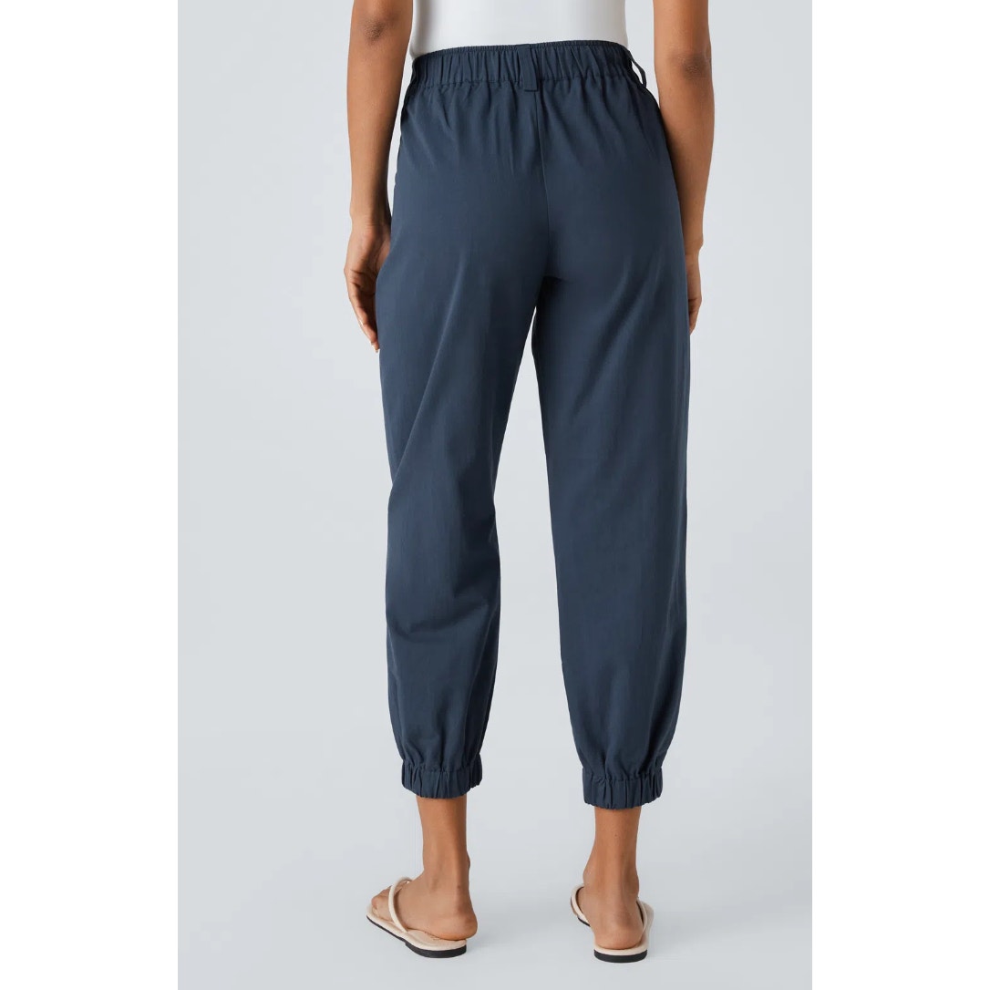 Halara Mid Rise Casual Jogger Pants with Pockets Moonlit Ocean Navy Blue XL Tall