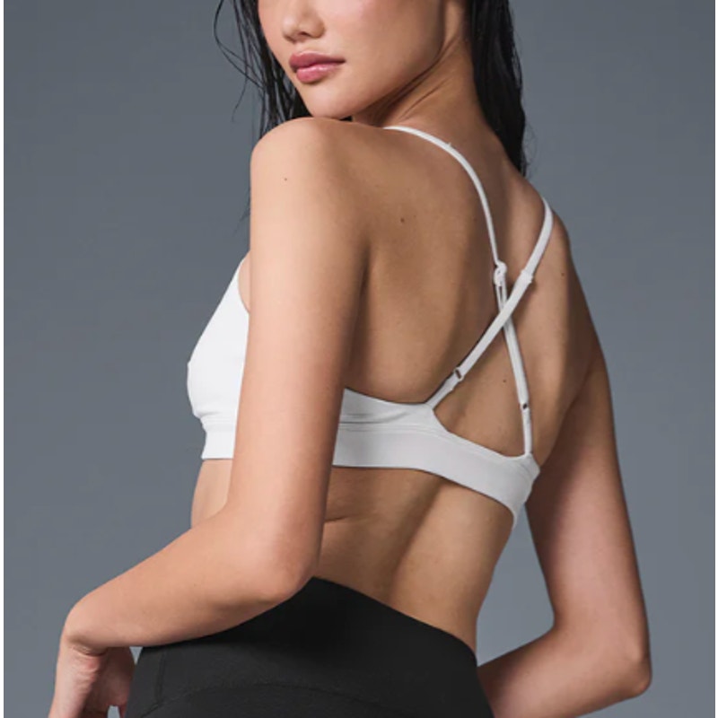 Alo Splendor Bra White Small