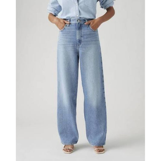 Levi's High Waisted Denim Straight Leg Jeans Blue 29