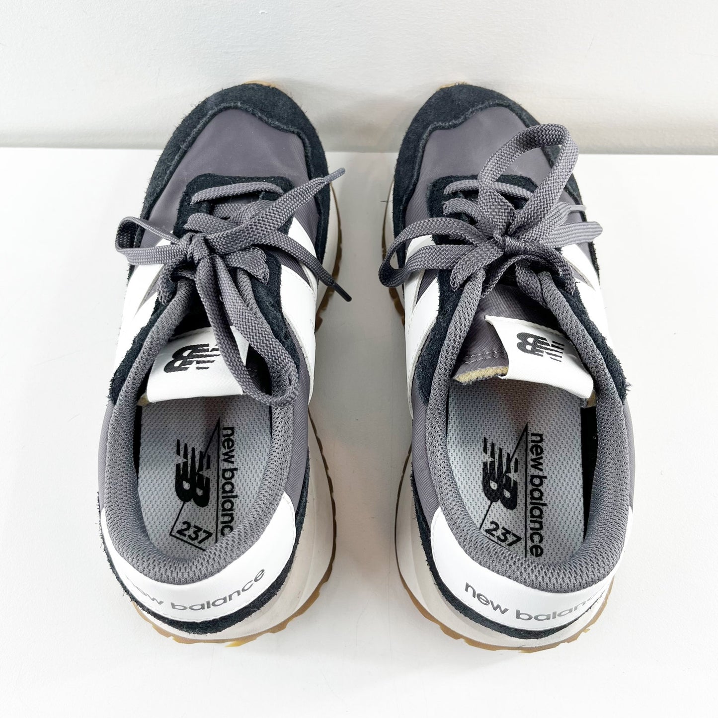 New Balance 237 Shoes Sneakers Black Magnet Sea Salt 7