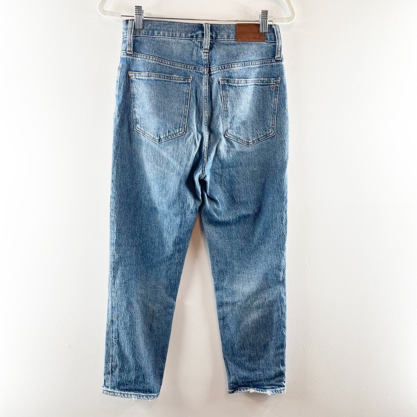 Madewell High Rise Classic Straight Leg Jeans Blue 26