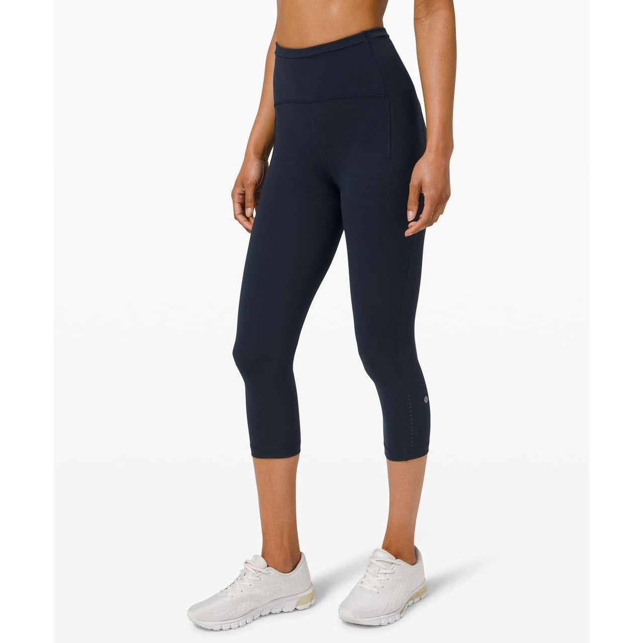 Lululemon Swift Speed High Rise Crop 21" True Navy Blue