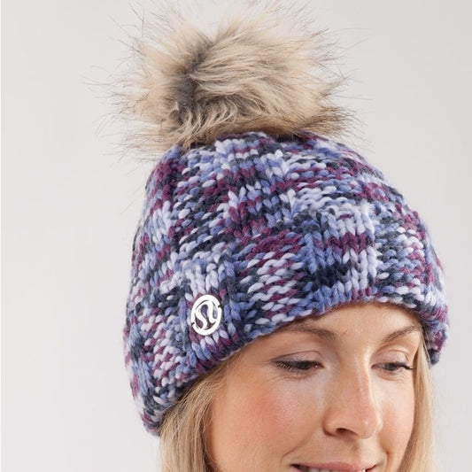 Lululemon Toasty Toque Beanie Black Swan Lilac Persian Purple Plum Space Dye
