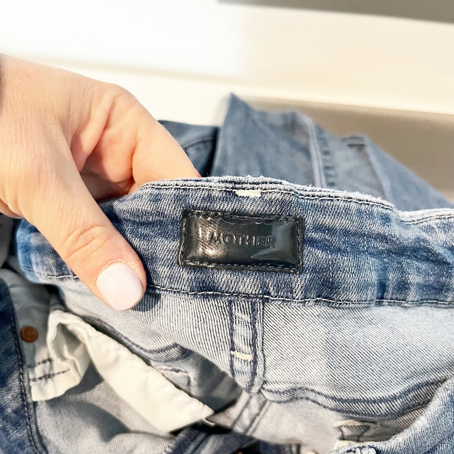 Mother The Mid Rise Looker Ankle Skinny Jeans Blue We The Animals