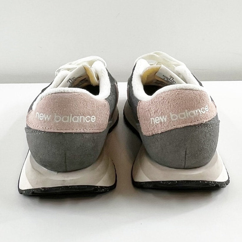 New Balance 237 Casual Lace Up Shoes Sneakers Gray Pink 7.5