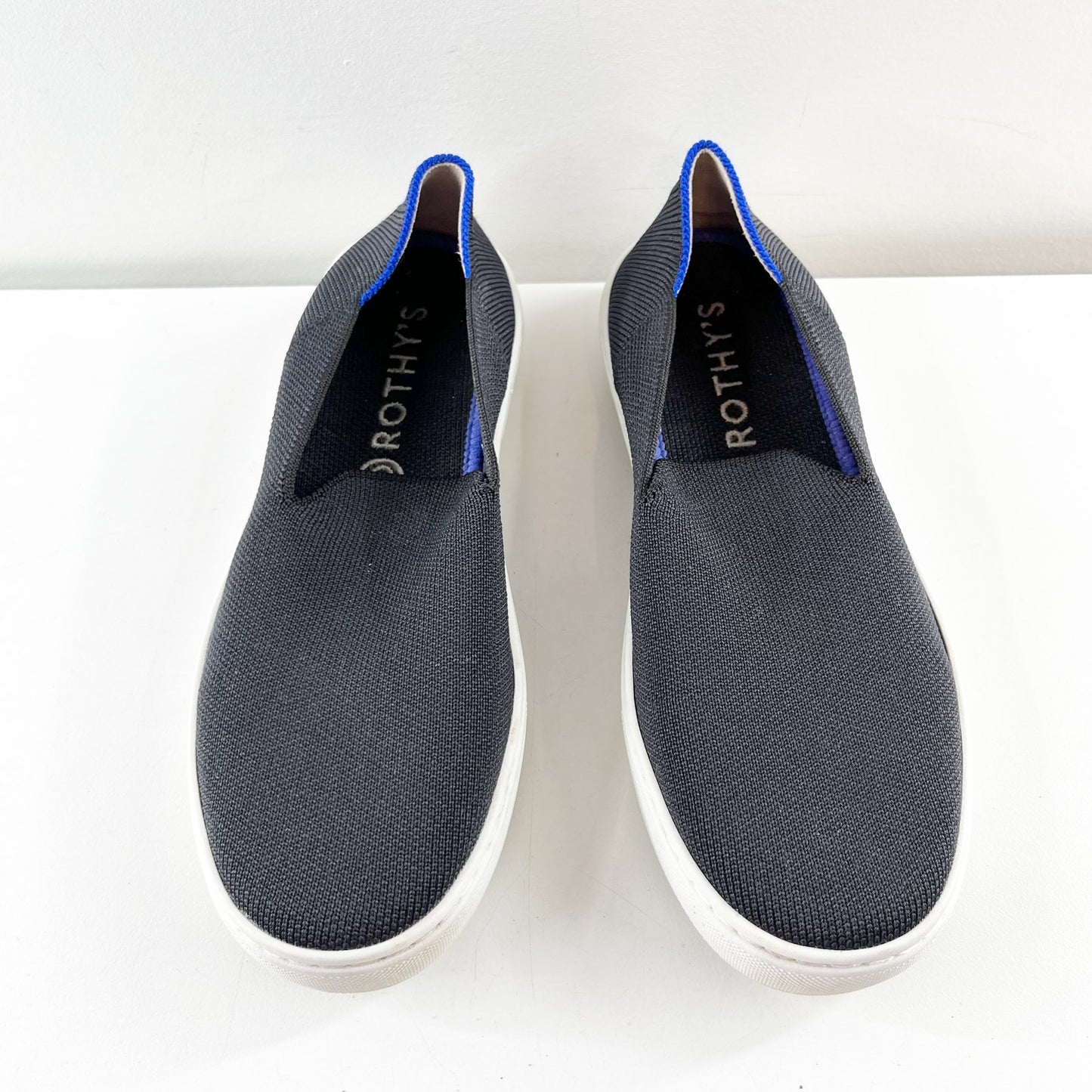 Rothy's The Original Slip On Loafer Sneakers Black 6.5