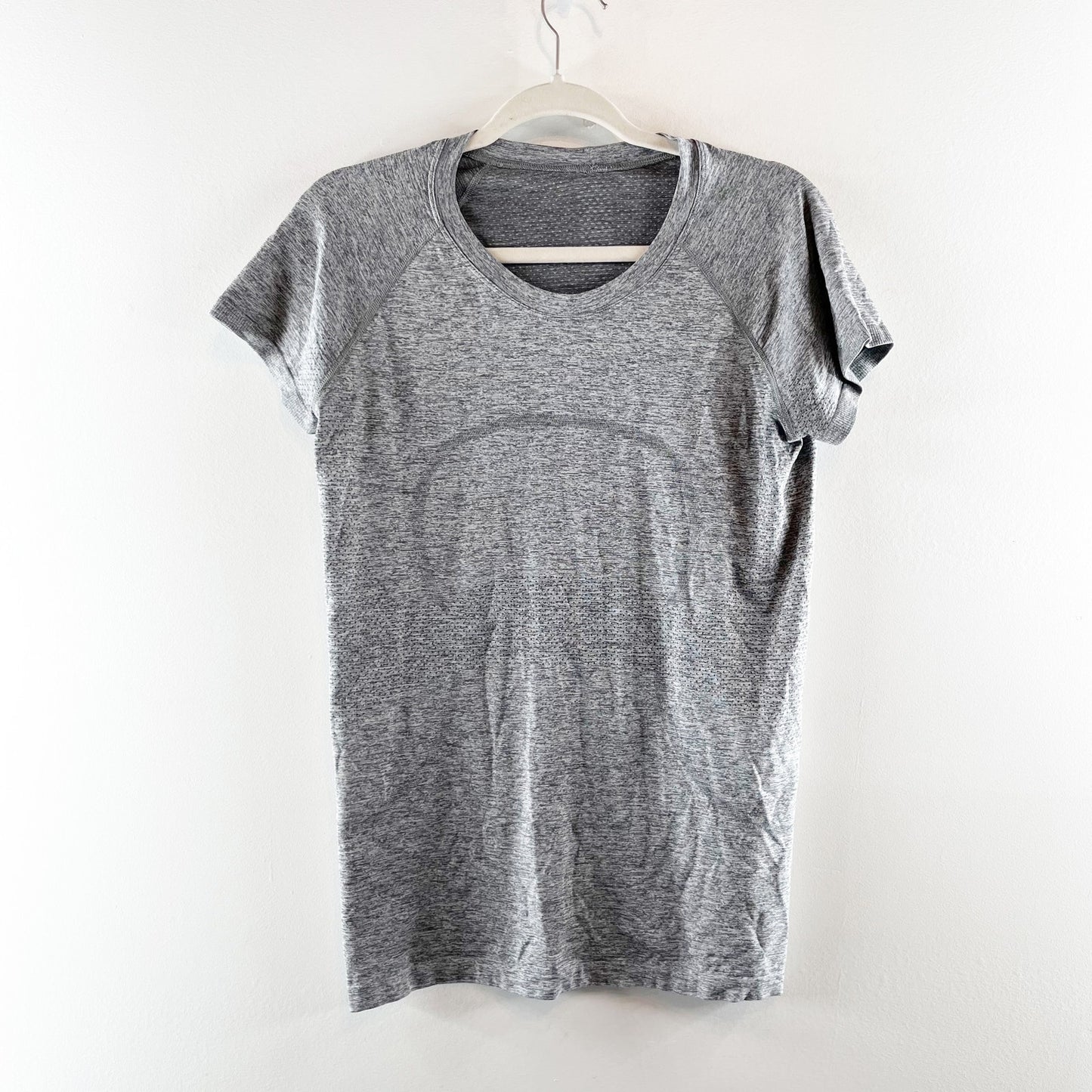 Lululemon Swiftly Tech Short-Sleeve Shirt 2.0 Hip Length Heathered Gray 10