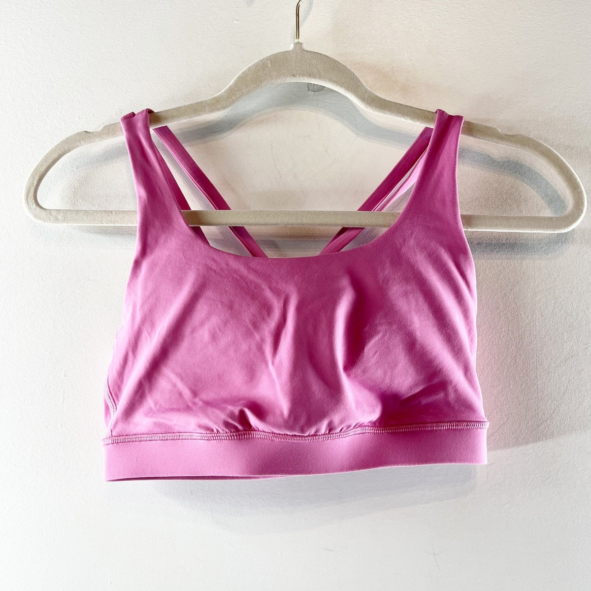 Lululemon Energy Sports Bra Medium Support B–D Cups Pink Blossom 6
