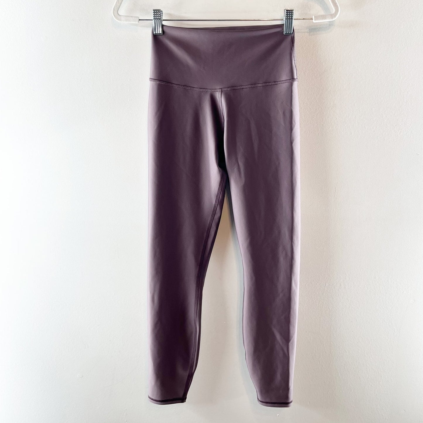 Alo 7/8 Airlift High Waist Leggings Raisinette Purple Small