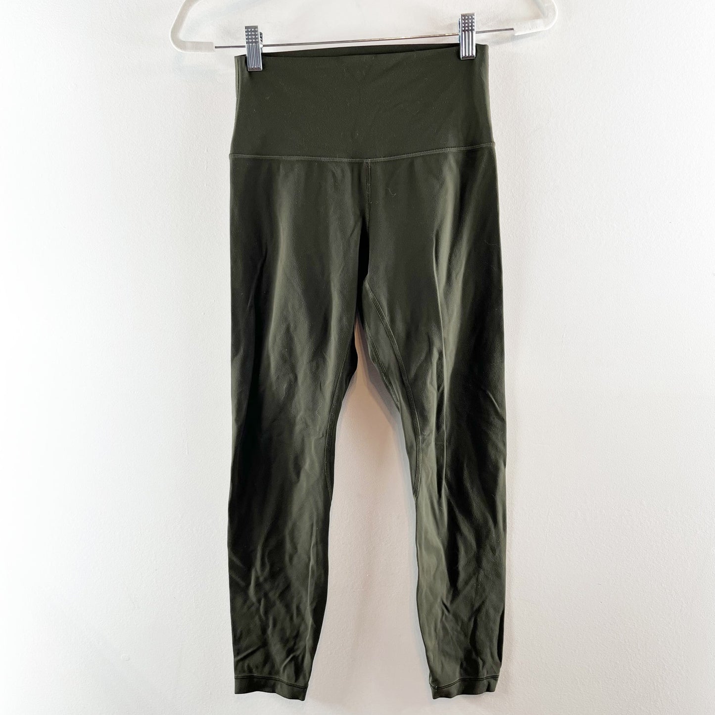 Lululemon Align Pull On High Waisted Yoga Leggings Pants II Fatigue Green 6