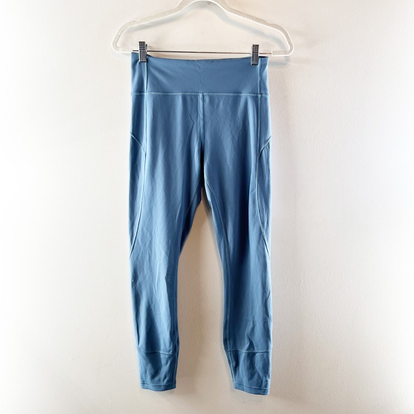 Lululemon Athletica In Movement 7/8 Tight Leggings Everlux 25" Utility Blue 8