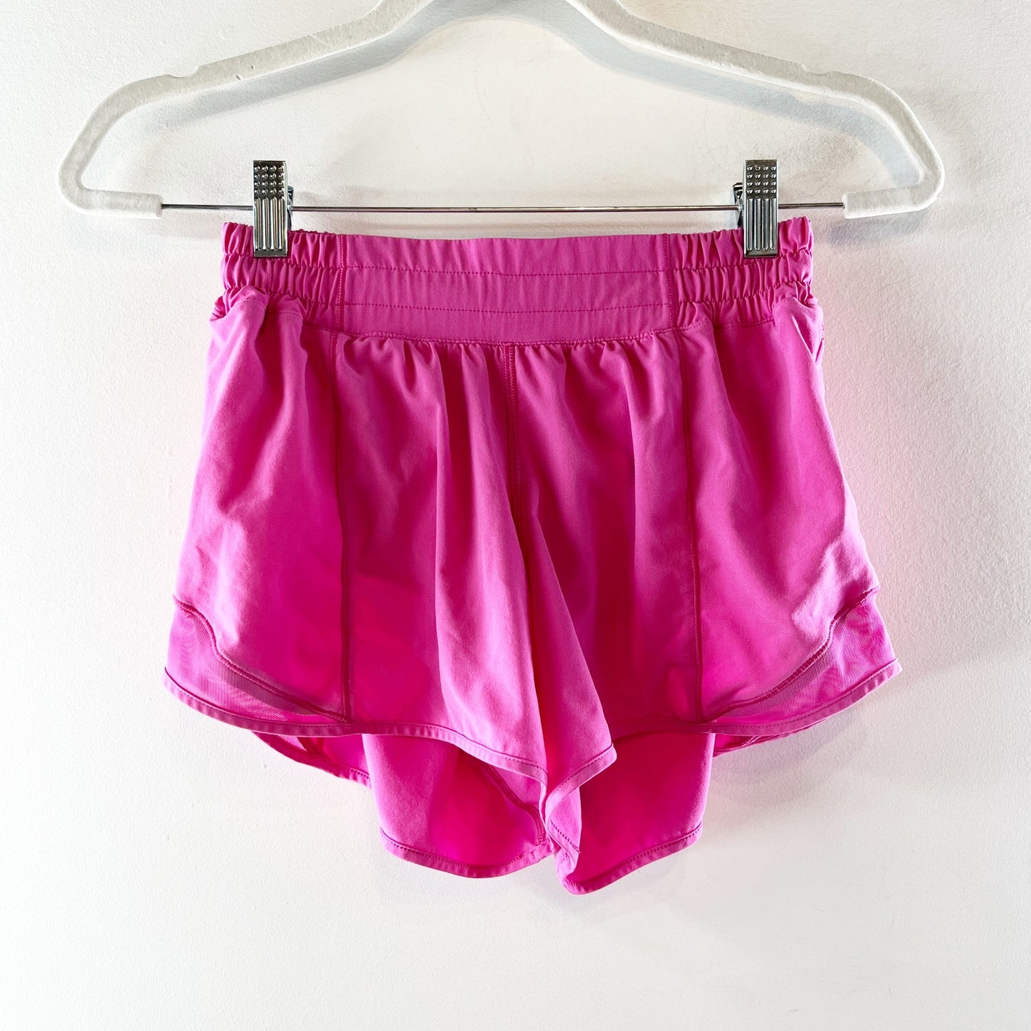 Lululemon Hotty Hot Shorts II Long 4" Ripened Raspberry Pink 4