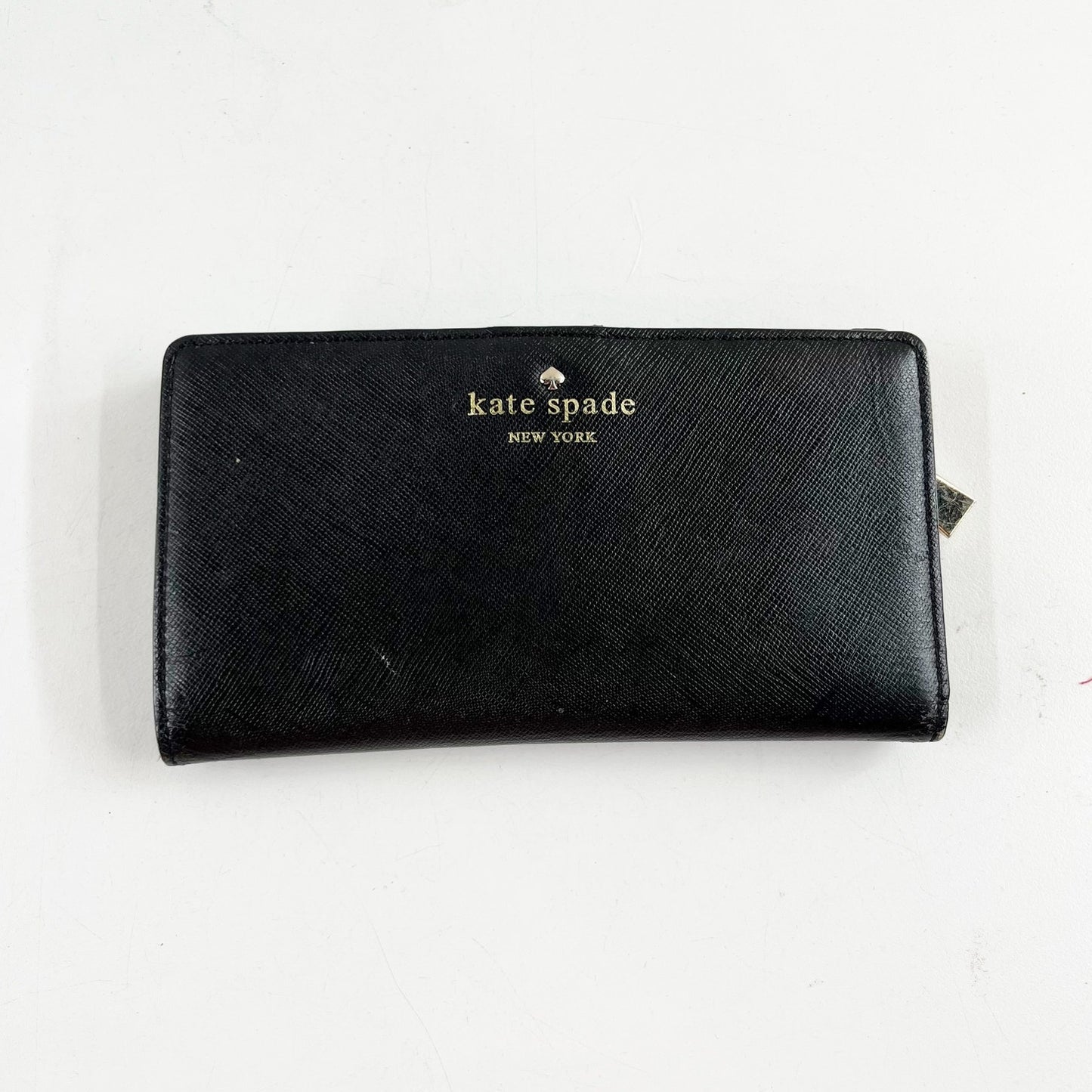 Kate Spade Bi Fold Leather Wallet Black