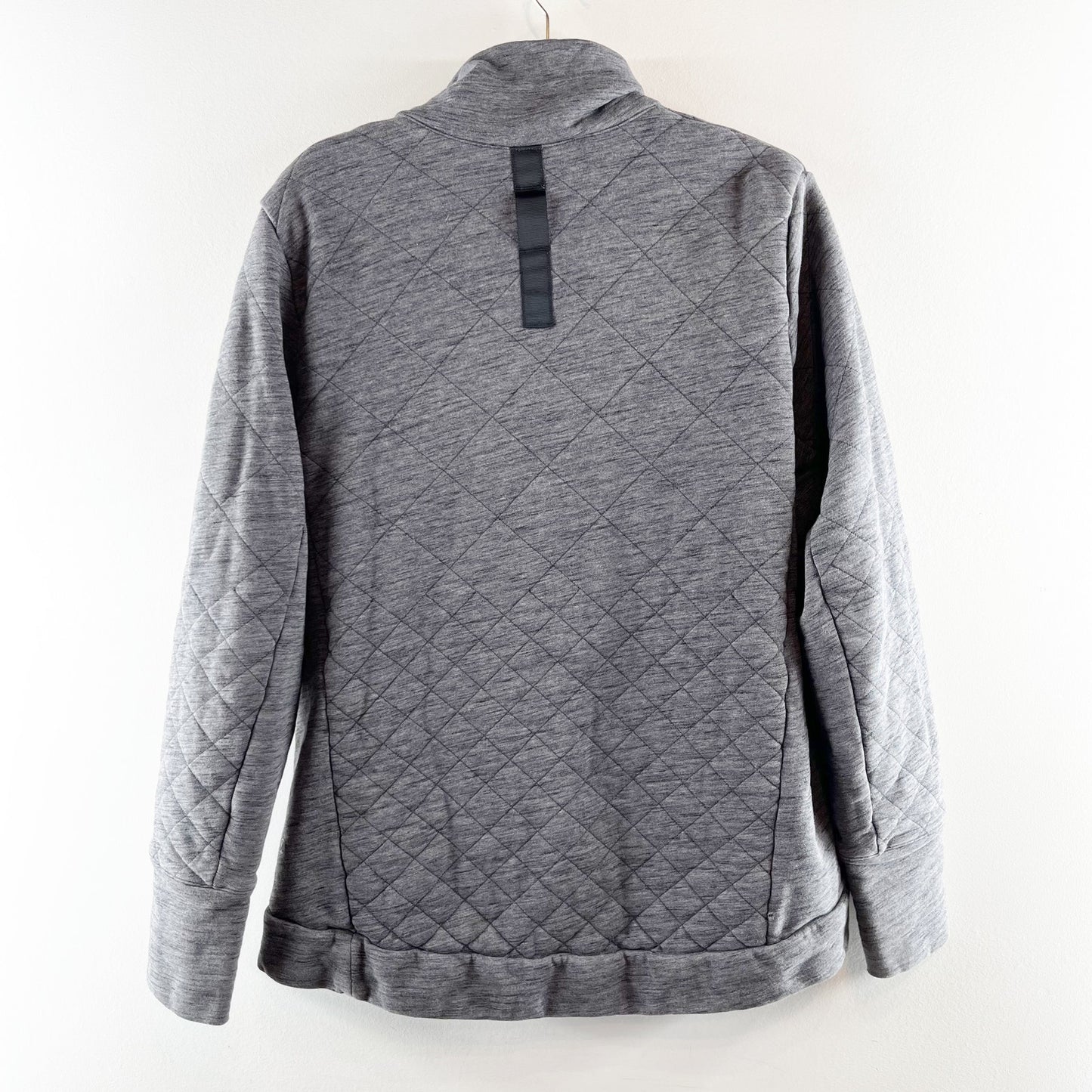 Lululemon Forever Warm Pullover Sweatshirt Heathered Core Dark Gray 10