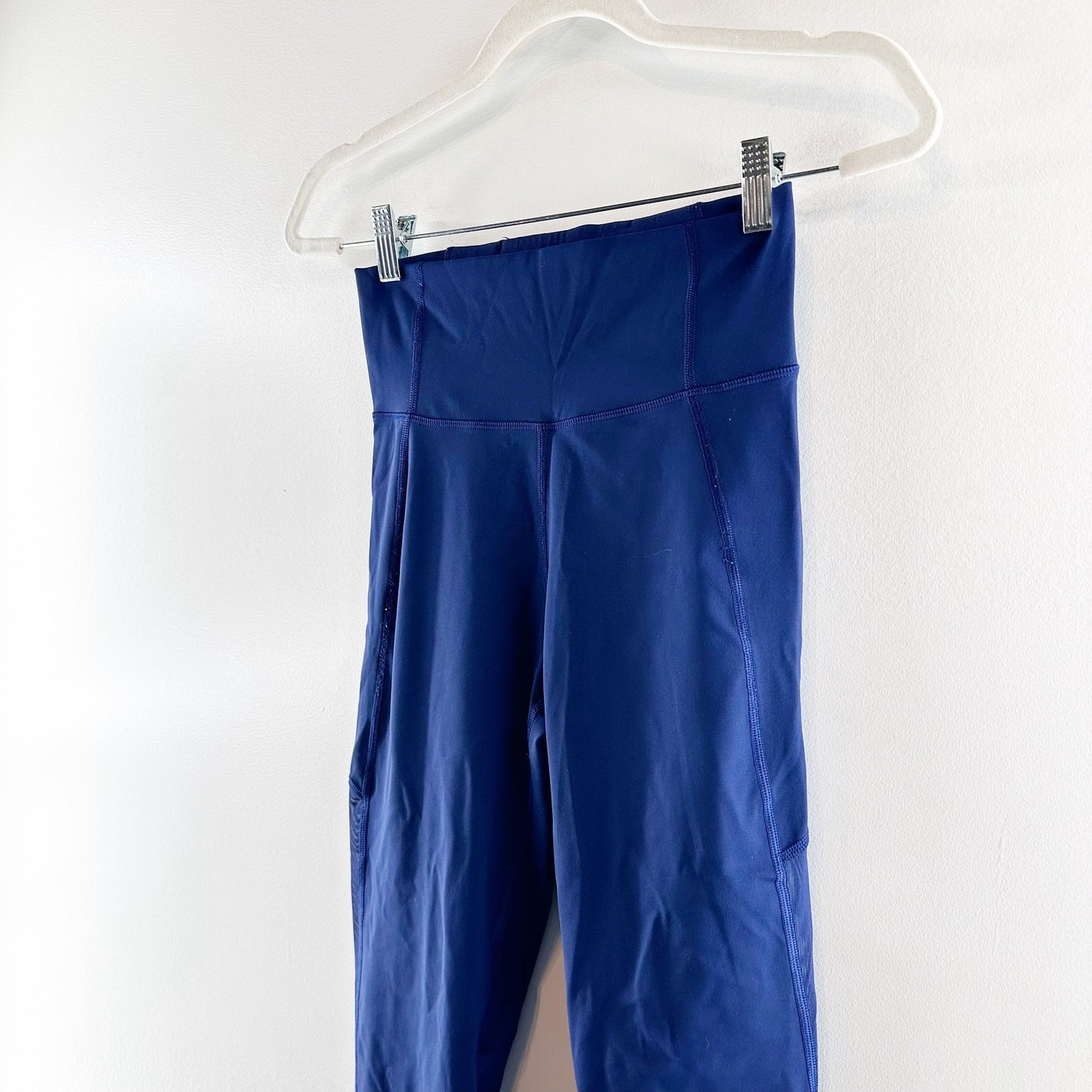 Lululemon Hot Like Agni Pant High Rise Leggings Hero Blue 6