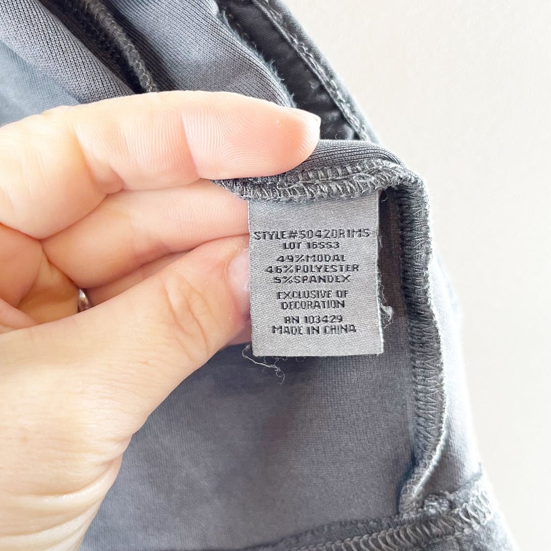 Marrakech Anthropologie Lange Knit Moto Jacket Gray XS