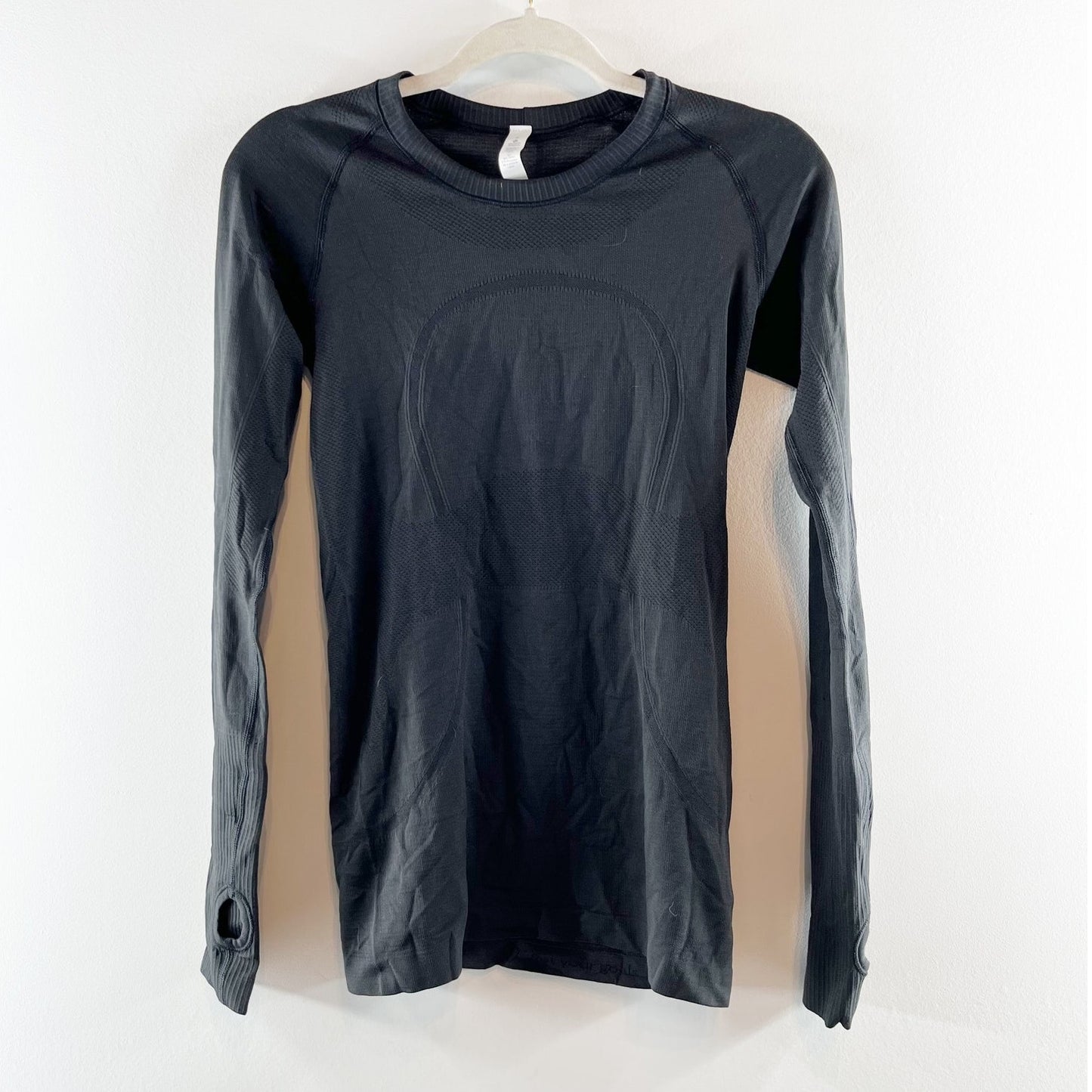 Lululemon Long Sleeve Swiftly Tech Tee Shirt Top Black 6