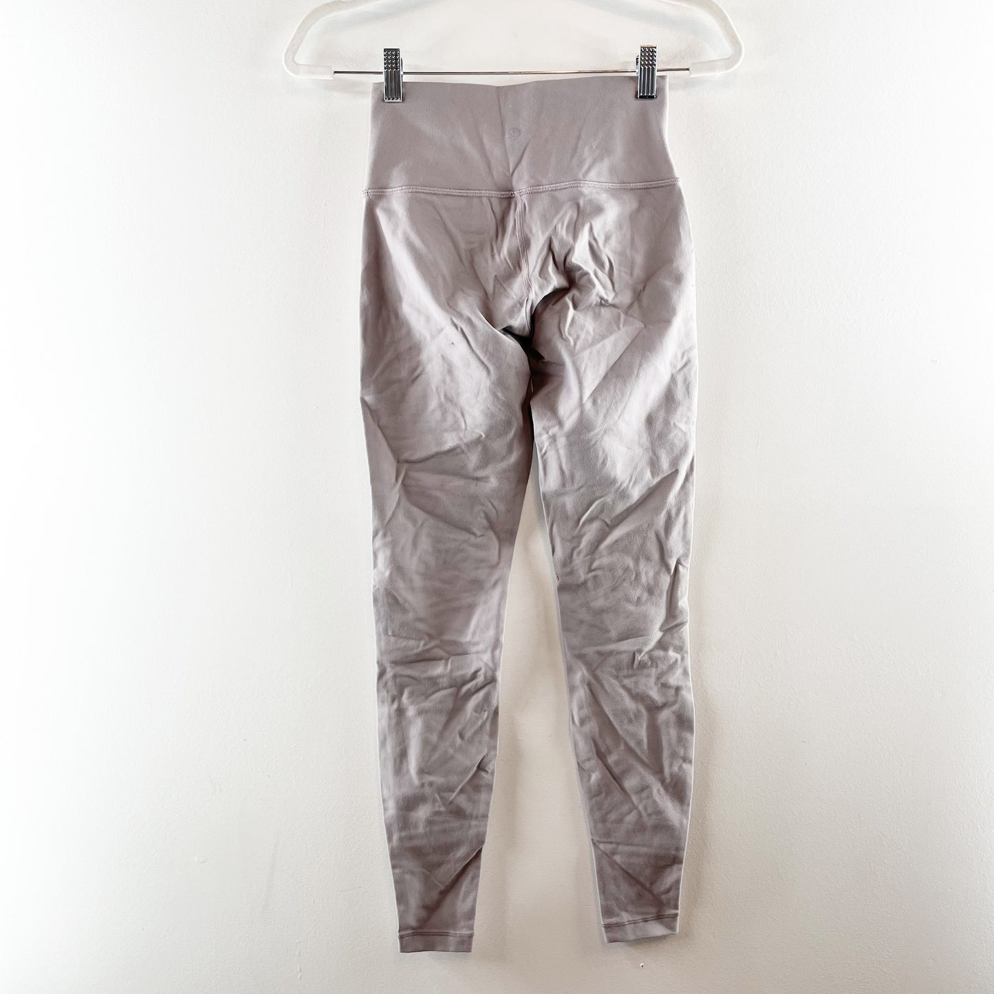 Lululemon Wunder Under Pant (High-Rise) Tech Mesh 28" Dark Chrome Silver 6