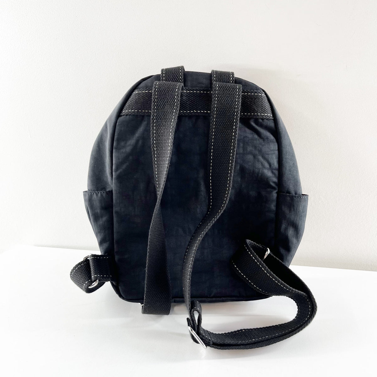 Kipling Zinna Mini Nylon Backpack Black