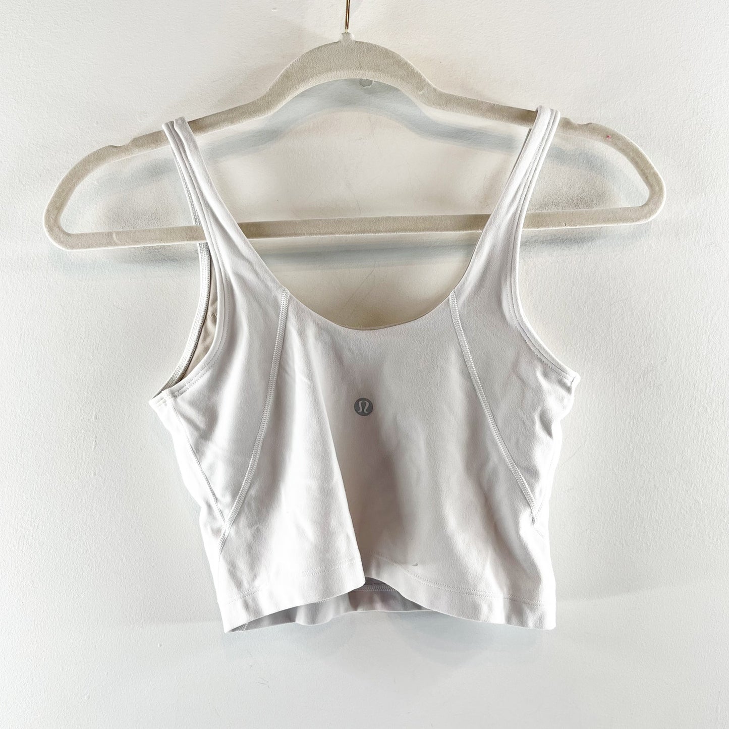 Lululemon Align Cropped Tank White 4
