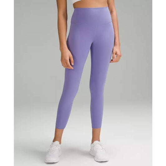 Lululemon Wunder Train High Rise Leggings With Pockets Lavender Purple 2