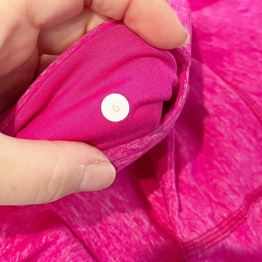 Lululemon Full Length Leggings Pink 6