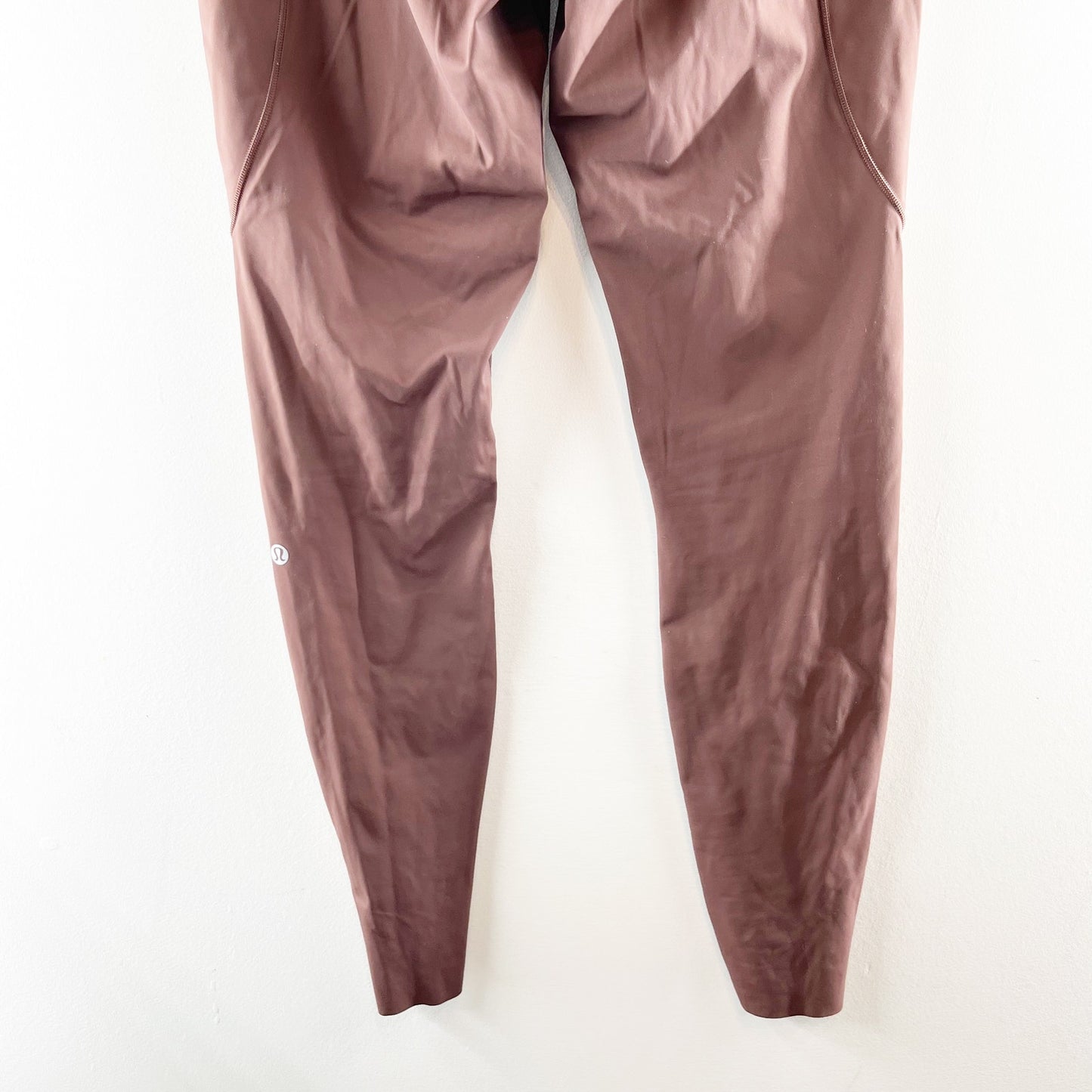 Lululemon Fast and Free Tight Leggings 28" Non-Reflective Brown Earth 10