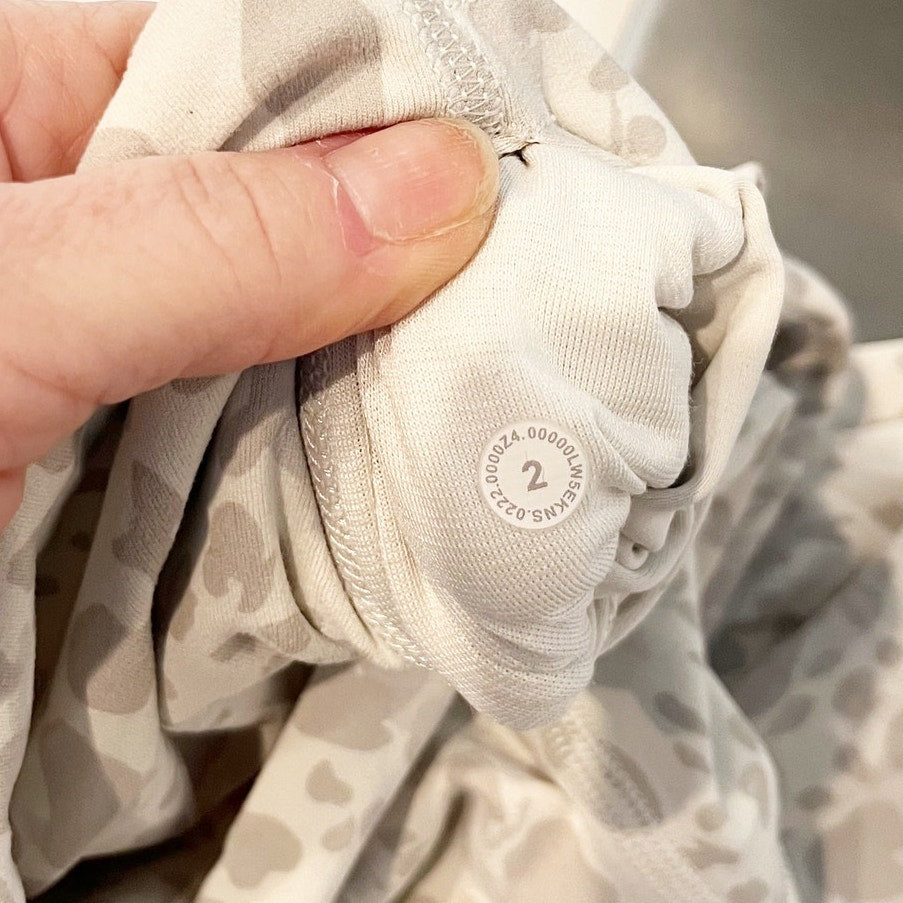 Lululemon Align High-Rise Pant Leggings 25" Cheetah Camo Antique White Multi 2