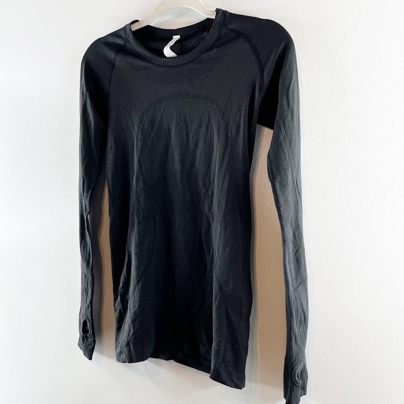 Lululemon Long Sleeve Swiftly Tech Tee Shirt Top Black 6