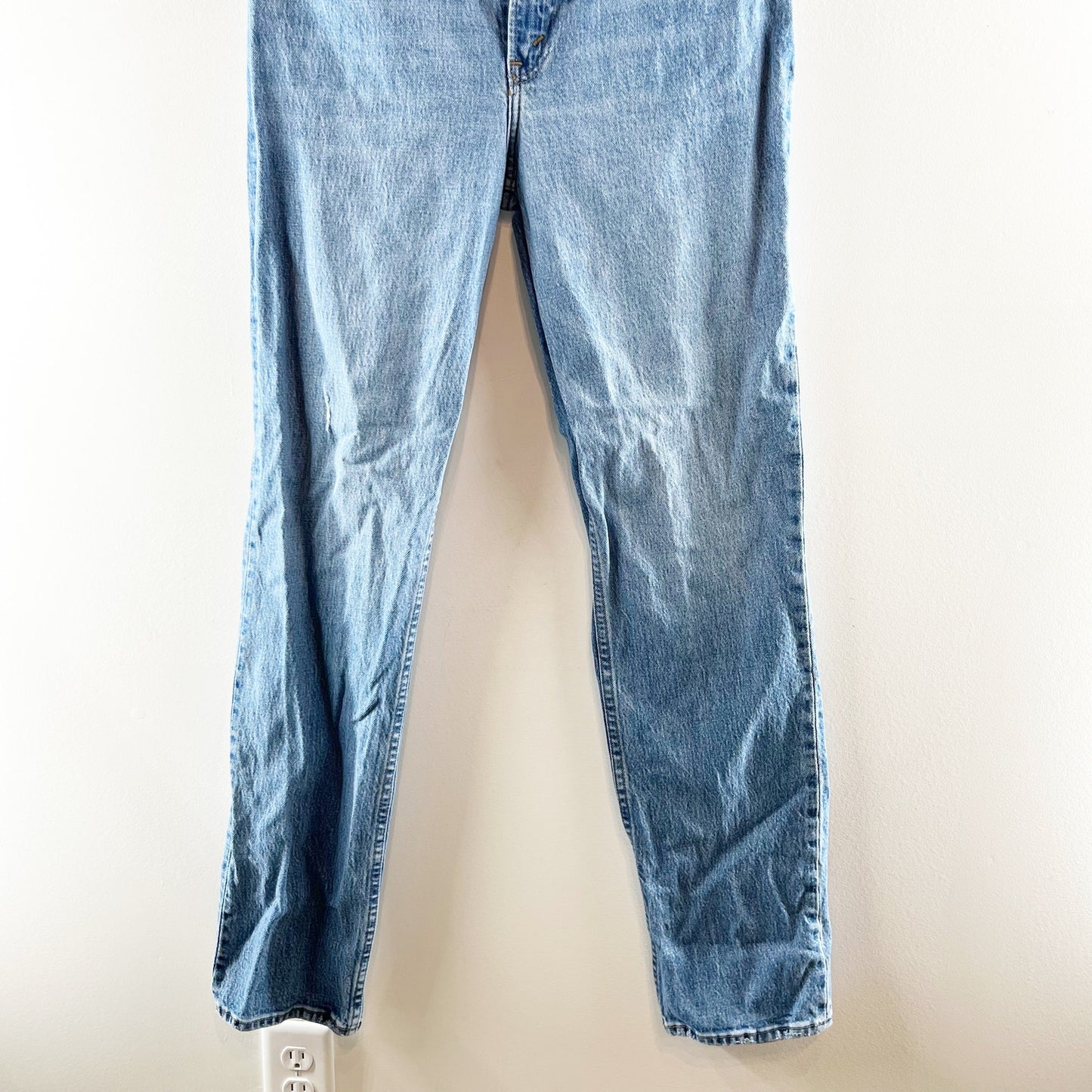 Abercrombie & Fitch 90's Straight Ultra High Rise Jeans Blue 6 Long