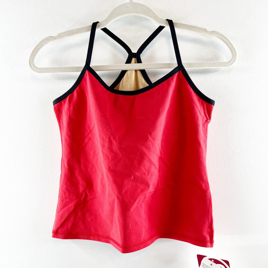 Lululemon Power Y Tank Top Red Black 8