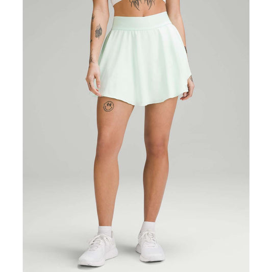 Lululemon Court Rival High-Rise Skirt Long Mint Moment Green 2