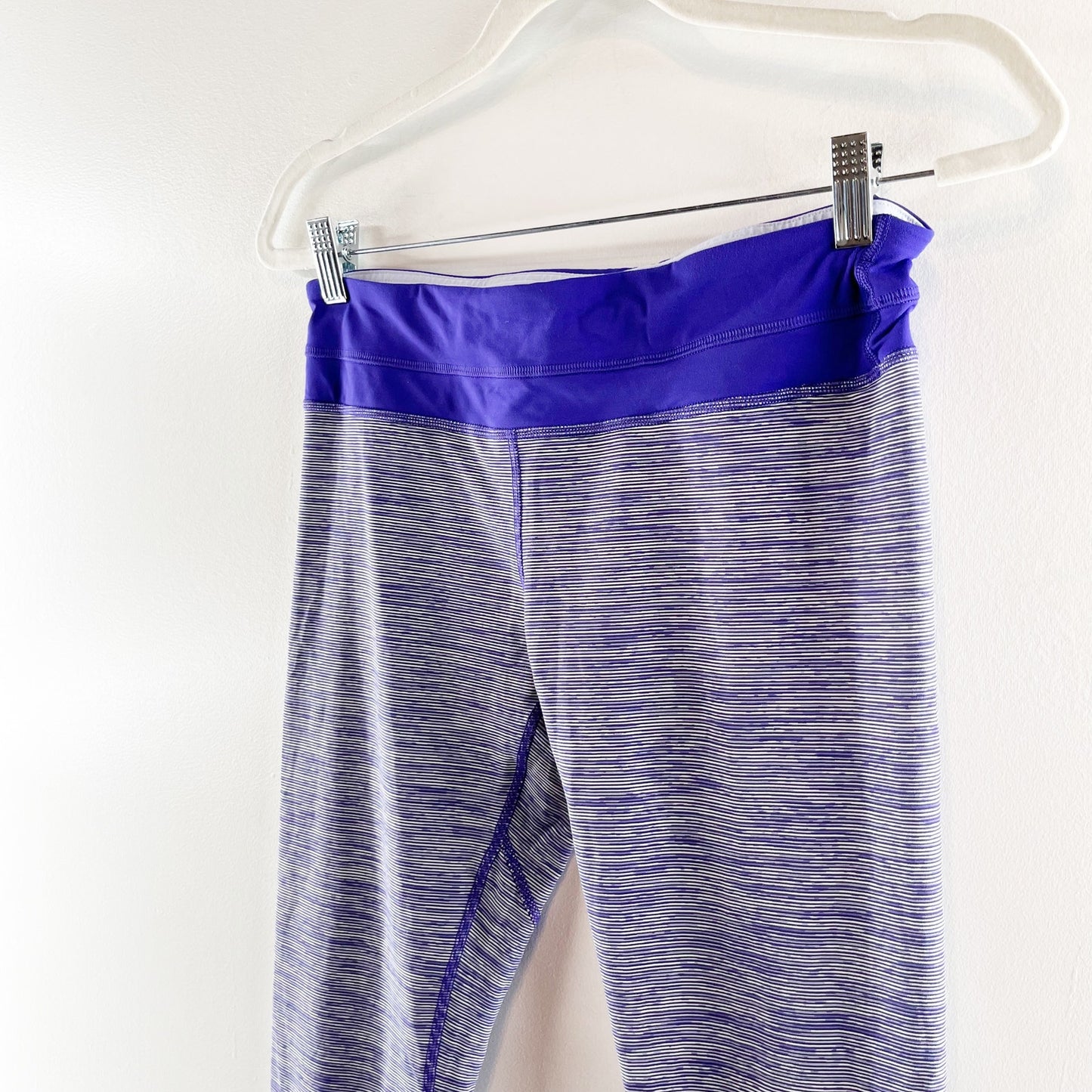 Lululemon Run: Inspire Crop II All Luxtreme Active Legging Space Bruised Berry 8