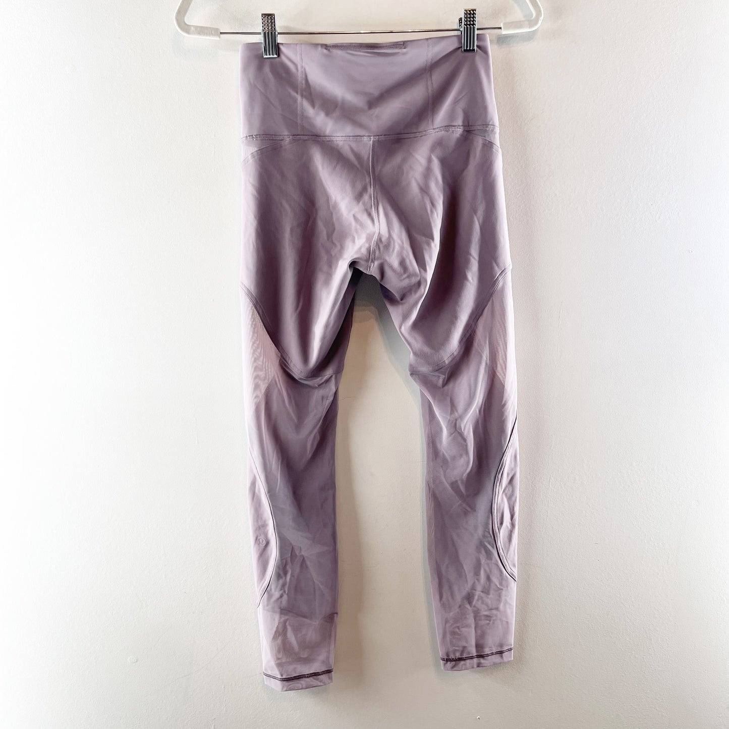 Lululemon Wunder Train Mesh Panel High-Rise Tight Leggings 25" Violet Verbena 6