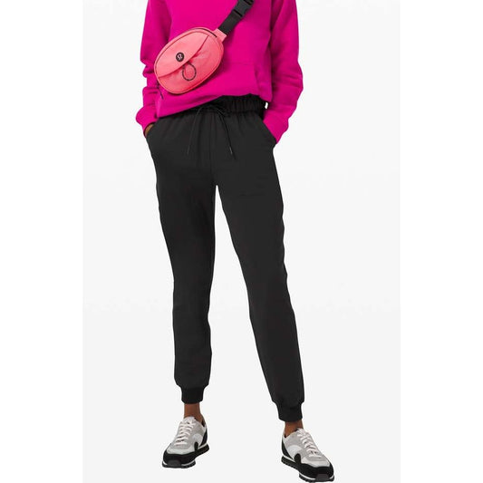 Lululemon Athletica Keep Moving High-Rise Jogger Pants Black 4