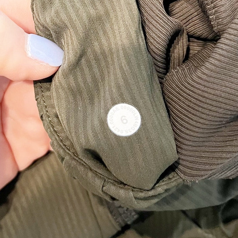 Lululemon Dance Studio Full Zip Jacket III Dark Olive Green 6