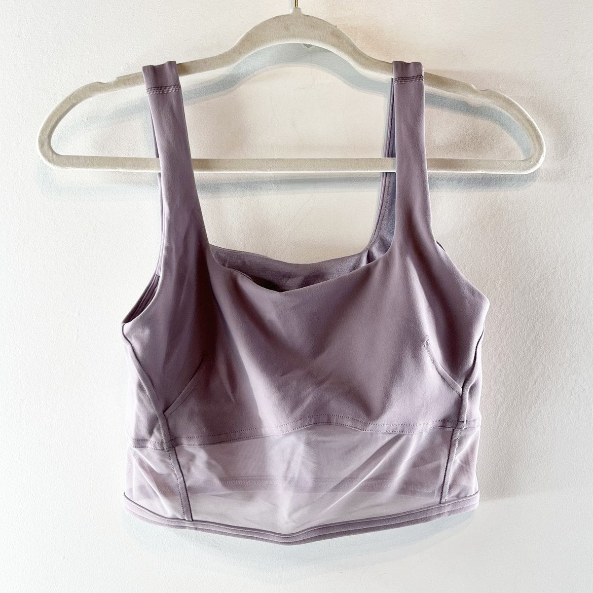 Lululemon Wunder Train Mesh Panel Tank Top Violet Verbena Purple 6