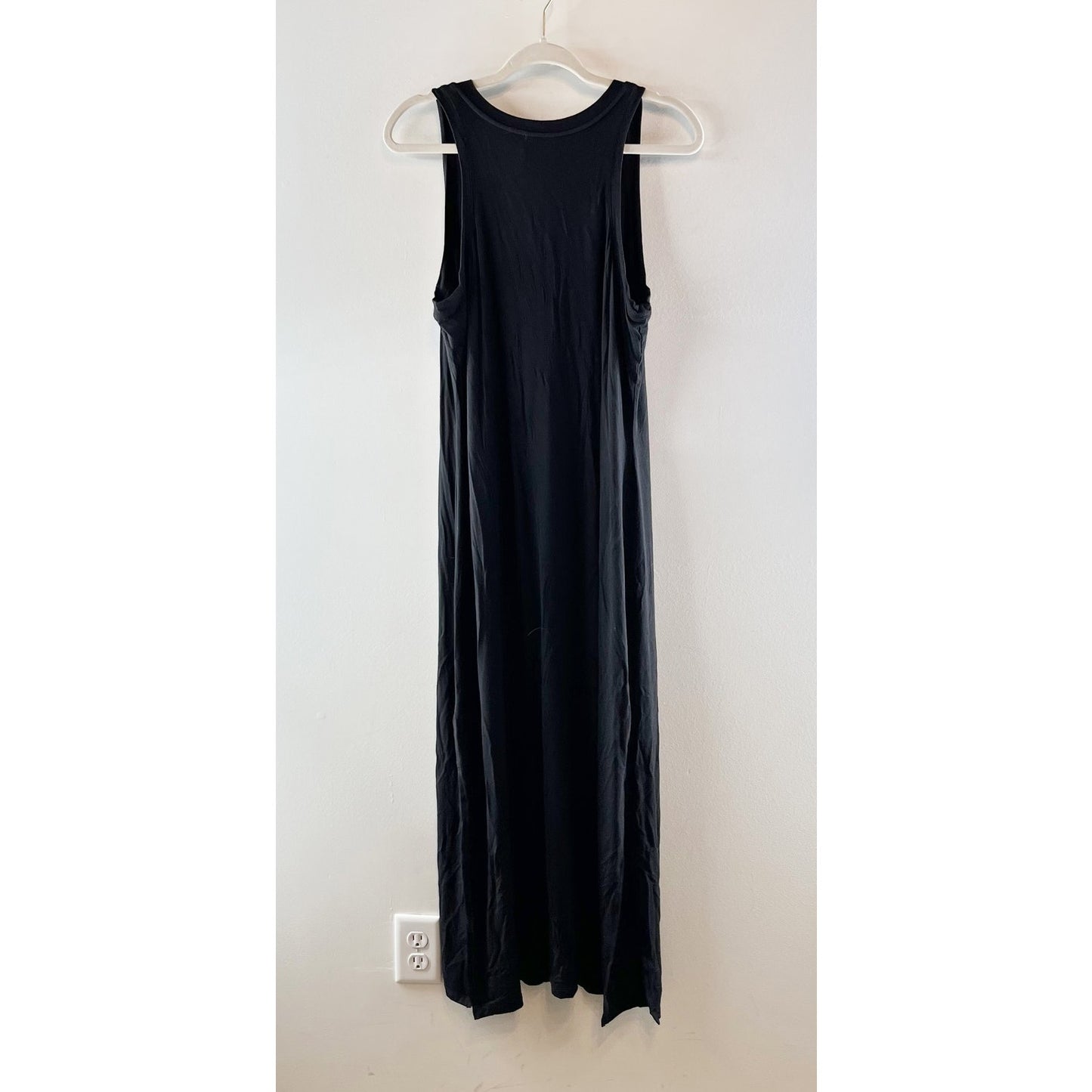 Athleta Santorini Sleeveless Tank Jersey Maxi Dress Medium Petite